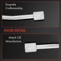 A-premium Power Steering Hose Pressure Line Assembly Compatible With Saab 9-5 1999 2000 2001 V6 3 0l Turbocharged Cooler Pipe