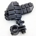 Front Peg Clamps 1 4 Foot Pegs For Suzuki Boulevard M90 S50 M50z C90 M1500 Moto