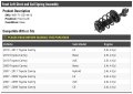 Front Left Driver Side Strut And Coil Spring Assembly Compatible With 2007-2011 Toyota Camry