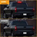 R F Auto F1 Style Strobe Led Third Brake Light Replacement For Tundra 2007-2021 Pickup Trucks White Roof Cargo High Mount Stop