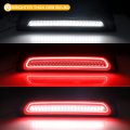 R F Auto F1 Style Strobe Led Third Brake Light Replacement For Tundra 2007-2021 Pickup Trucks White Roof Cargo High Mount Stop