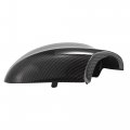 X Autohaux 1 Pair Car Exterior Rear View Mirror Housing Door Wing Covering Cap For Bmw 323i 328i 335d 335i Carbon Fiber Pattern