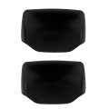 Yuanone 2pcs Hood Mirror Cover For Kenworth T680 Peterbilt 579 587i Driver Passenger Side 