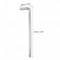 Uxcell 10mm Ball End Hex Key Wrench L Shaped Long Arm Cr-v Repairing Tool