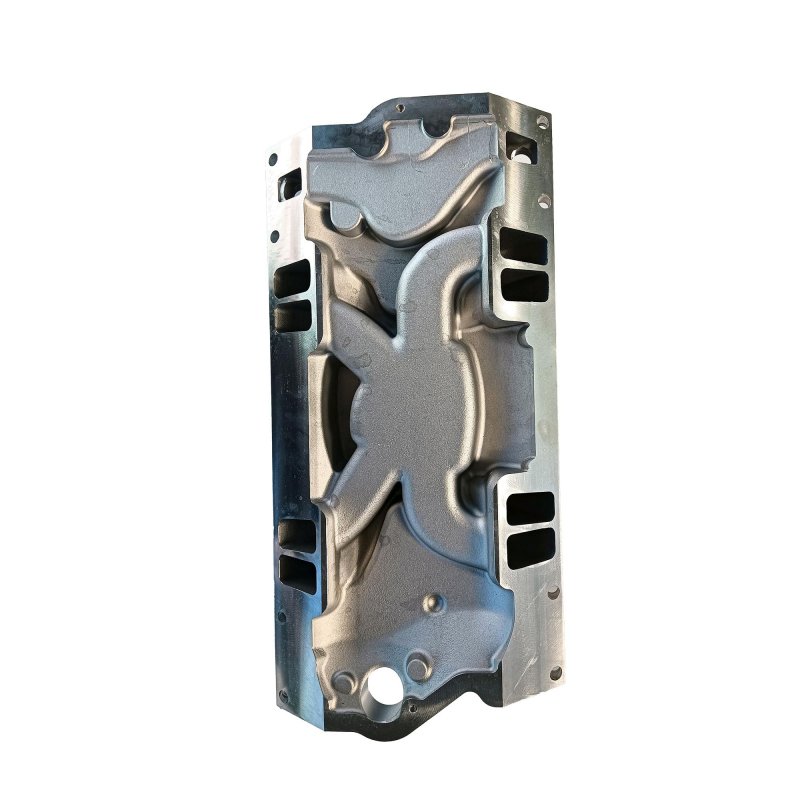 Aluminum Intake Manifold Dual Plane Dm-3202h For Chevy 1997 1998-up Sbc Small Block Vortec 327 350 383 1500-6500 Dm3202h