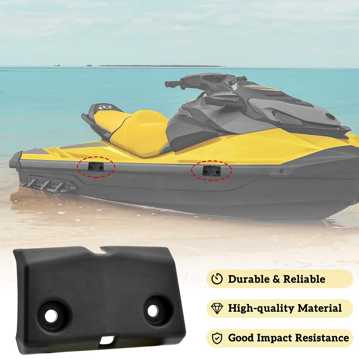 Snap-in Fenders Installation For Sea-doo Gti Gtr Rxp-x 2020-2025