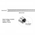 Uxcell Heating Element Coil Wire Ac220v 1200w Ac110v 300w Kiln Furnace Heater 5 6mm 480mm 2pcs