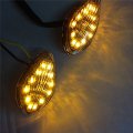 Smt-clear Flush Mount Led Turn Signals Light Compatible With Cbr 600 F4i 2001 2002-2007 B00rue15du