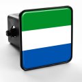 Trailer Hitch Cover Flag Of Sierra Leone Leonean 