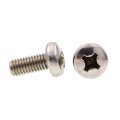 Prime-line Machine Screws Metric Pan Head Phillips Drive M8-1 25 X 18mm 10 Pack