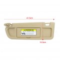 Aintier Tan Beige Sun Visor For 06-11 Honda Civic Without Sunroof Left Driver Side