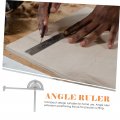Angoily Miter Saw Desktop Accessories Gauge For Router Table Woodworking Fence Angle Finder Ruler Metal The Workbench