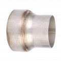 Piping Reducer 3inch To 4inch Stainless Steel Adapter Pipe Straight Connector Universal Turbo 