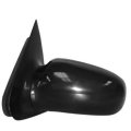 Driver Side Door Mirror For Chevy Cavalier 1999 To 2005 Gloss Black Remote Non Heated Folding Sedan Gm1320165 22679782 