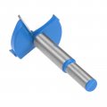 Uxcell Forstner Drill Bits 40mm Tungsten Carbide Wood Hole Saw Auger Opener Woodworking Hinge Drilling Boring Bit Cutter Blue