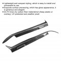 Pair Of Headlight Eyebrow Carbon Fiber Cover Trim Sticker Fits For E36 92-98 Car Interior And Exterior Decoration Modification