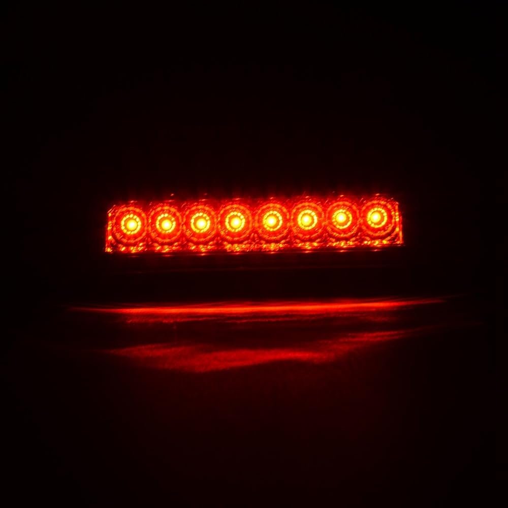 Third Brake Cargo Light For Toyota Tacoma 1995 To 2017 Rear Roof Center High Mount Tail Lamp Replacement Chrome Housing With