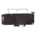 Tcmt Black Aluminum Engine Radiator Cooler Cooling Fit For Suzuki Sv650 Sv650s Sv650a Sv650sa 2003-2004