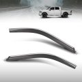 In-channel Auto Vent Window Visor For Dodge Ram 1500 2009-2018 Fit 2500 3500 Standard Cab 2010-2025 2pcs Smoky 