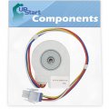 Wr60x10185 Evaporator Fan Motor Replacement For General Electric Hsm25gfrfsa Refrigerator Compatible With Upstart Components