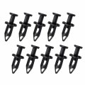 Bv Parts Plastic Anchor Screw Black Fender Clips For Polaris Pack Of 10 Oem