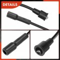 A-premium Ignition Spark Plug Wires Set Of 7 Compatible With Ford F-150 1975-1976 F-250 F-350 F-100 E-100 E-200 E-250 E-300
