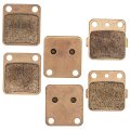 Niche Brake Pad Kit For Yamaha Banshee Big Bear 350 3gd-w0045-01-00 1d9-w0046-00-00 Front Rear Ceramic