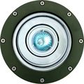 Dabmar Lv306-g-mr Well Light Without Grill 20w 12v Mr16 Adjust Green Finish 