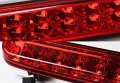 Eparts Rear Tail Led 3rd Third Brake Light High Mount Trailer Cargo Lamp Red Lens Fit For 1993 2011 Ford Ranger