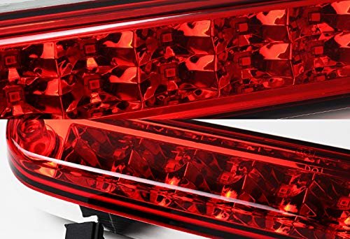 Eparts Rear Tail Led 3rd Third Brake Light High Mount Trailer Cargo Lamp Red Lens Fit For 1993 2011 Ford Ranger