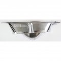 Passenger Side Headlight Bezel For Dodge Ramcharger 1986 To 1990 And Pickup Fullsize Chrome Black Replacement Ch2513135