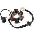 X-pro 6-coil Magneto Stator For 50 Cc 70cc 90 110cc 125 Atvs Go Karts Sandrail Dirt Bikes Quad 4 Wheeler Dune Buggy Pit Bike 