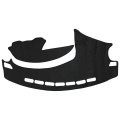 Black Dashboard Dash Mat Cover 