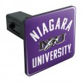 Niagara University Purple Eagles Logo Tow Trailer Hitch Cover Plug Insert 1 4 Inch 25