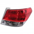 Passenger Side Tail Light Outer For 2010 2011 2012 2013 2014 Subaru Legacy Fits 84912aj00a And Su2805104 Red Lens Halogen 
