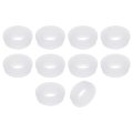 10pcs Rubber Grommets 16mm Drill Hole 12mm Id Top Hat Grommet Silicone Plug Gasket Wires Protection For Wiring Automotive Clear 