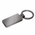 Ipick Image Made For Ford Bronco Roundel Logo In Black On Maple Wood Gray Gunmetal Metal Case Key Chain