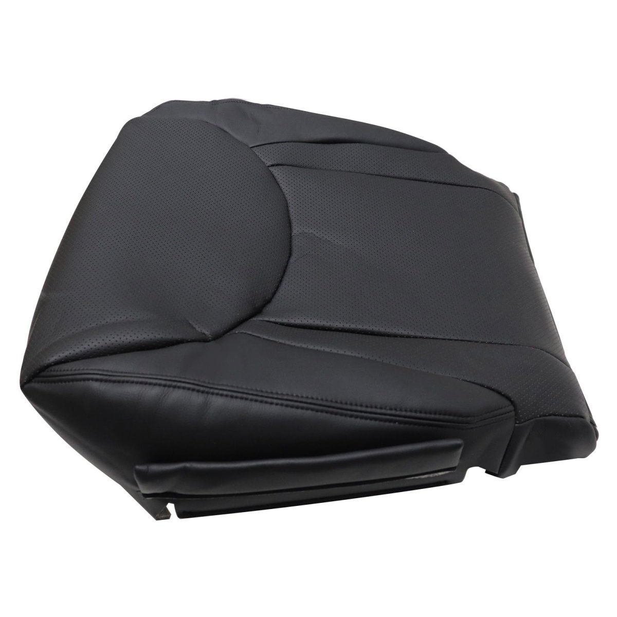Perforated Black Front Passenger Side Bottom Microfiber Leather Seat Cover Replacement For Lexus Ls430 2001 2002 2003 2004 2005