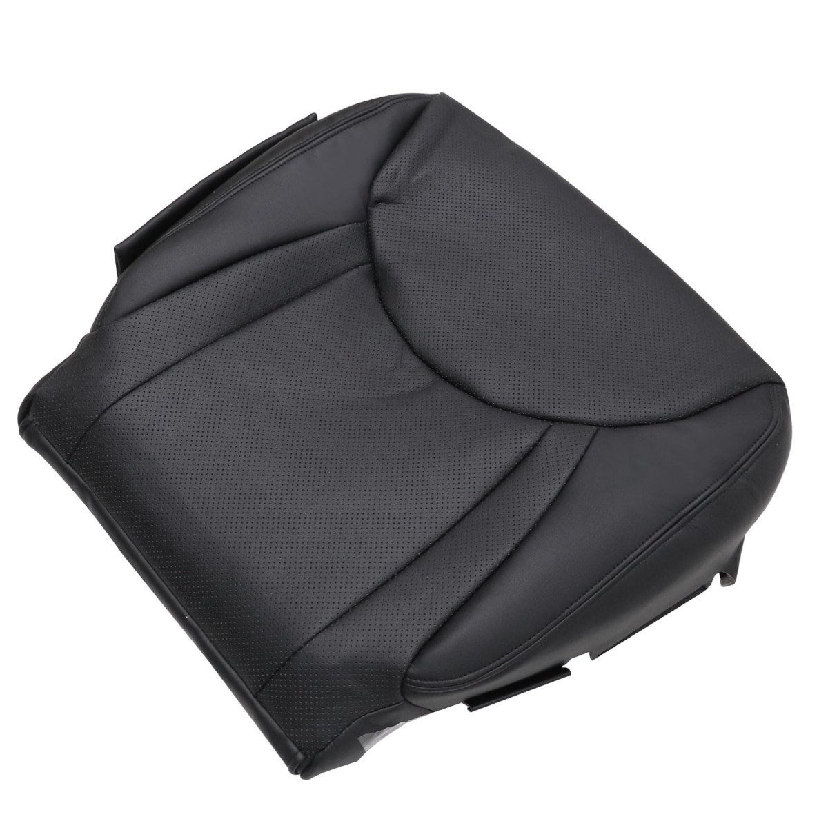 Perforated Black Front Passenger Side Bottom Microfiber Leather Seat Cover Replacement For Lexus Ls430 2001 2002 2003 2004 2005