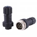 10 Pin Connector Male And Female Gx16 Even Joint Waterproof Aviation Plug