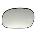 Door Mirror Glass For 2004 Ford F 150 Heritage Clear Plastic Manual Adjustment Includes Backing Plate F65z17k707aa F65z17k707ba 
