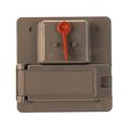 2g Pvc Toggle Duplex Cover 