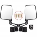 Driver Side And Passenger Mirror For 1987-1995 1997-2002 Jeep Wrangler Outside Accessories Easy-adjustable Manual Fold