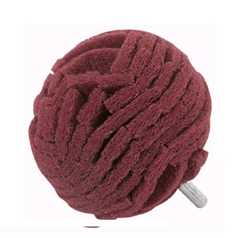 3 75mm Abrasive Non Woven Scotch Type Brite Polishing Sanding Ball 320 Grit