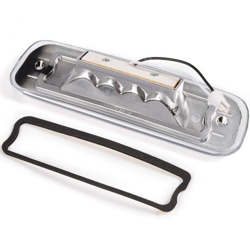 Led Third 3rd Brake Cargo Light For 1997 1998 1999 2000 2001 Cherokee Rear Roof Center High Mount Stop Tail Replacement Chrome