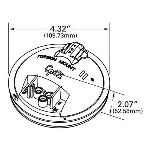 Stop-turn-tail Lamp Red Round