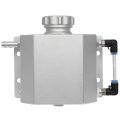 Universal Front Engine Coolant Reservoir Tank With Cap 1l Overflow For Most Vehicles White Efficient Cooling Replacement