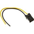 Headlight Socket For Porsche 911 1998 1999 2000 2001 2002 Female Spade Type Plastic Terminal 9 In Wire Length 2 Piece 