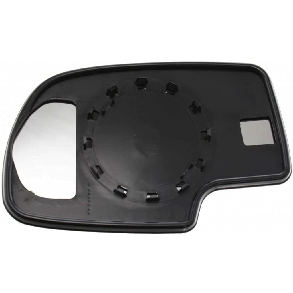 Passenger Side Mirror Glass For Chevy Silverado 1500 3500 Classic 2007 Non Heated Convex With Backing Plate Replacement