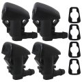 Washer Fluid Jet Nozzles For 2005-2023 Jeep Grand Cherokee Wk Wk2 Wl Easy To Install 2-pack Replaces 55372143ab 68260443aa Fix 